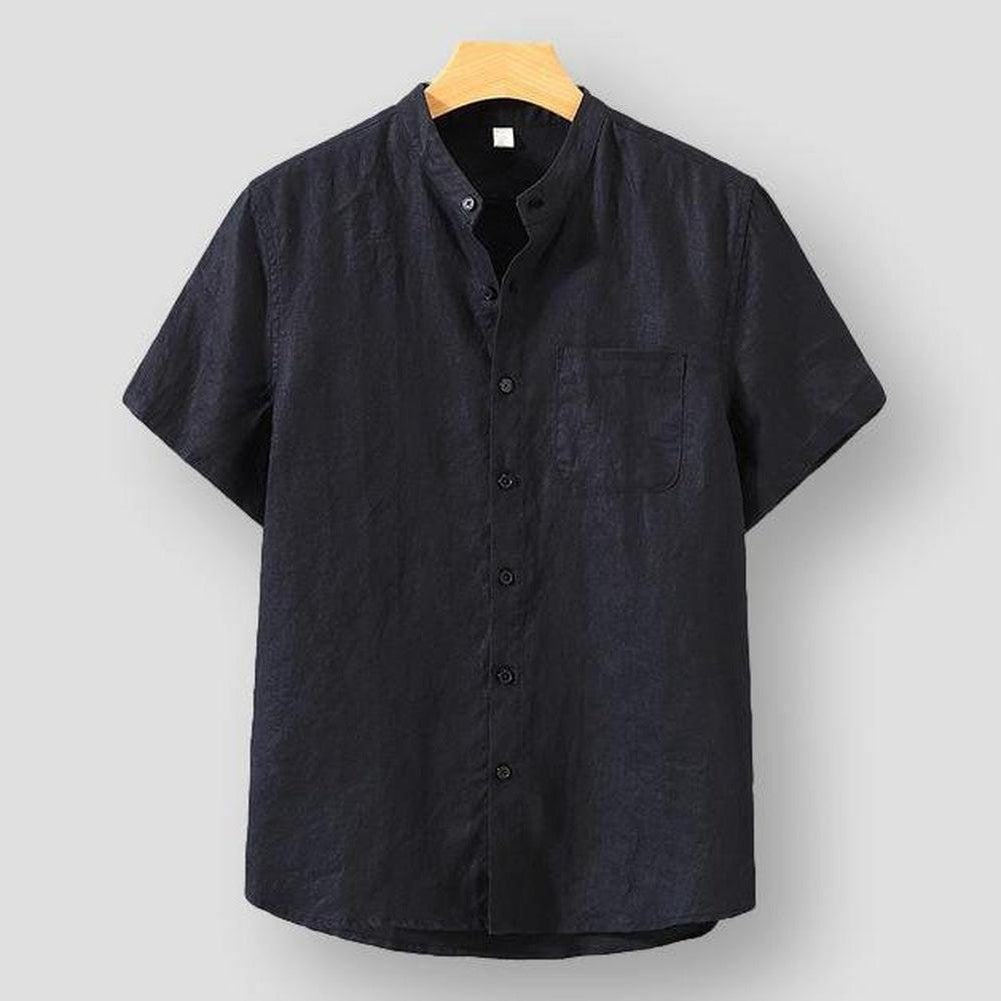 Homme - Chemise en lin - Élégante et Confortable - Vêtement en Lin pour un Style Décontracté