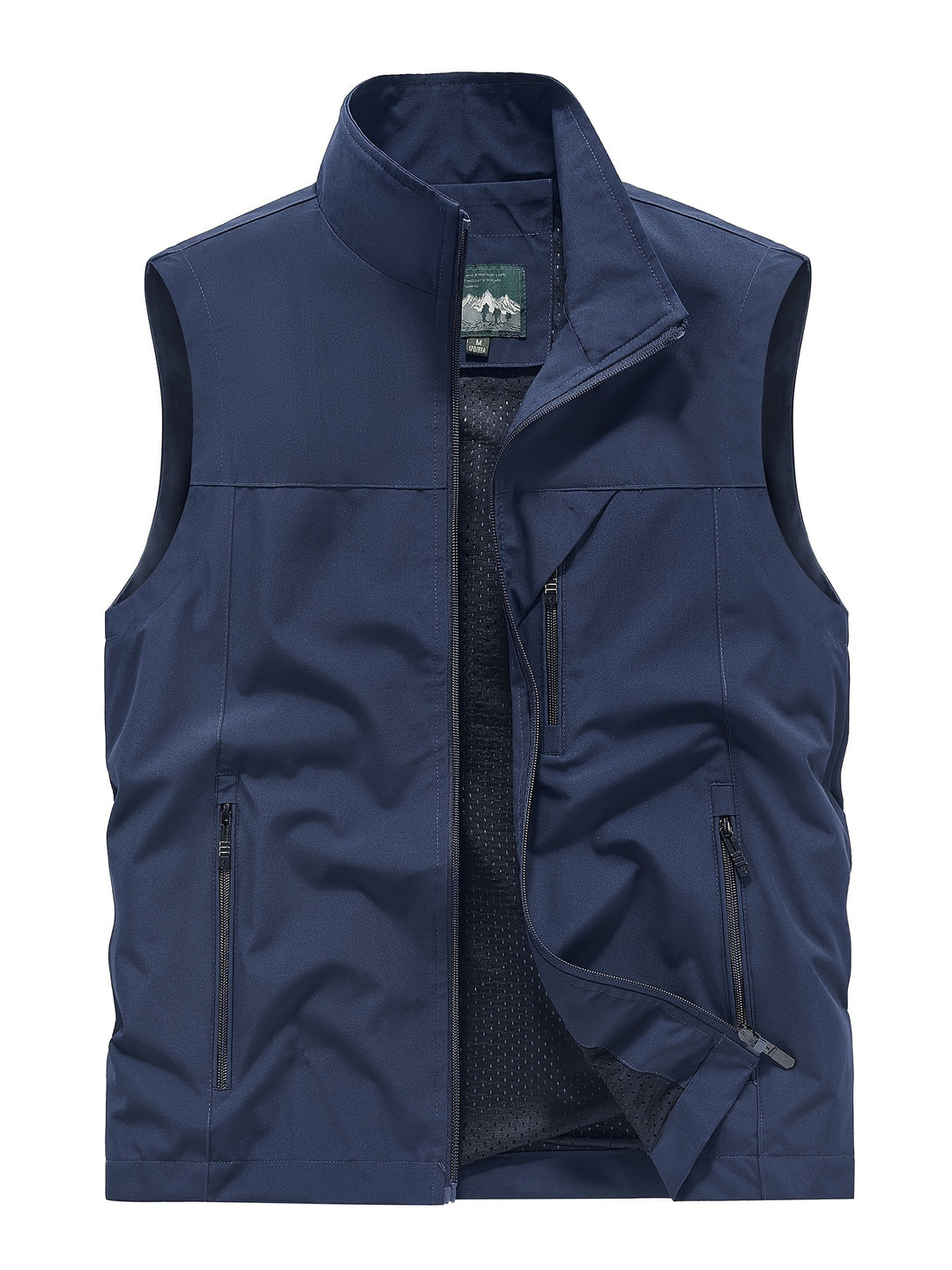 Hommes - Gilet de léger et respirant, sans manches pour -Polyester - activités en plein air - Équipement essentiel