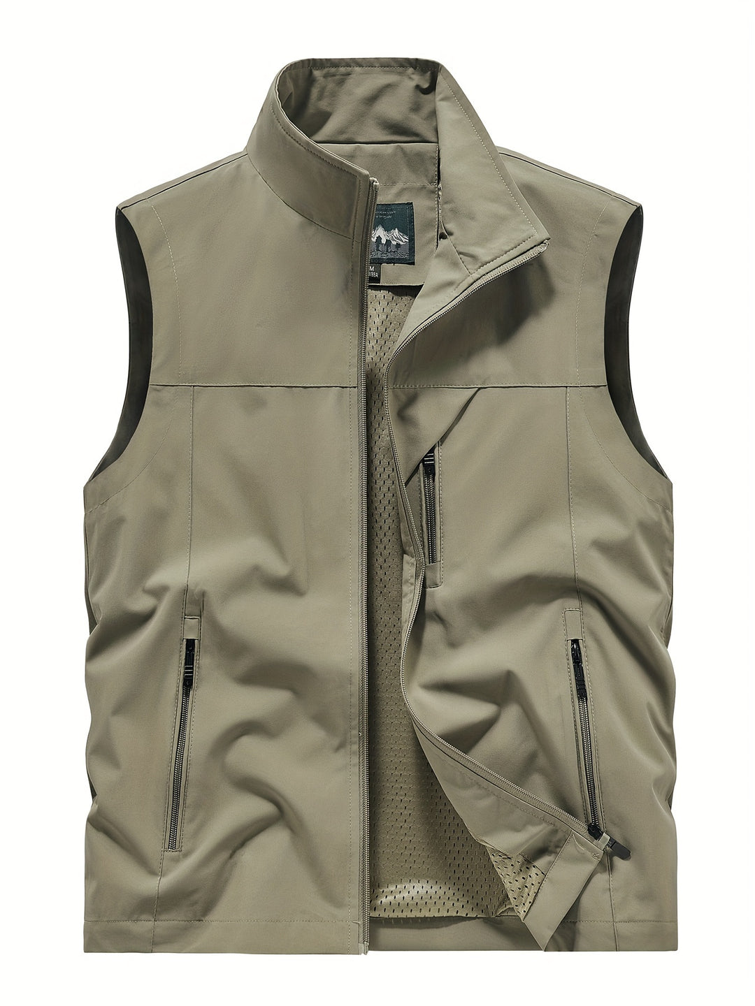 Hommes - Gilet de léger et respirant, sans manches pour -Polyester - activités en plein air - Équipement essentiel