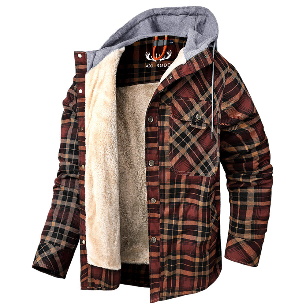 Hommes - Hoodie en Flanelle - Coton Robuste - Style Décontracté - Vêtement Confortable