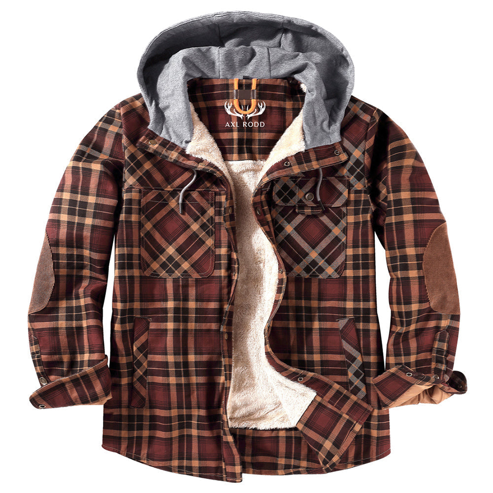 Hommes - Hoodie en Flanelle - Coton Robuste - Style Décontracté - Vêtement Confortable