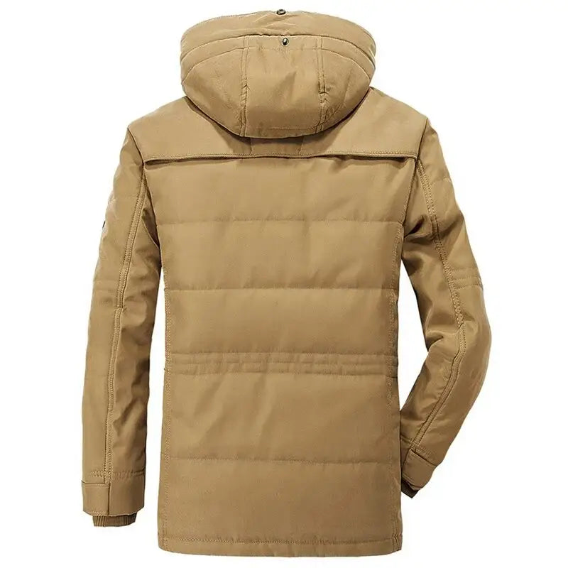 Hommes - Parka d'Hiver - Coton ultra doux - Veste Isolée Élégante - Parfaite pour Temps Froid