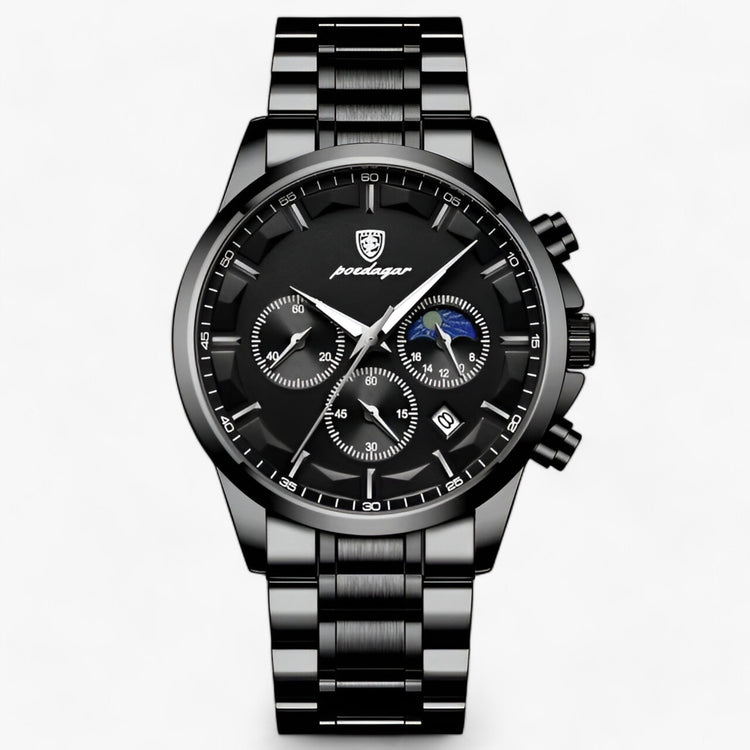 Montre de luxe pour homme - Élégance intemporelle - Précision suisse - Accessoire essentiel