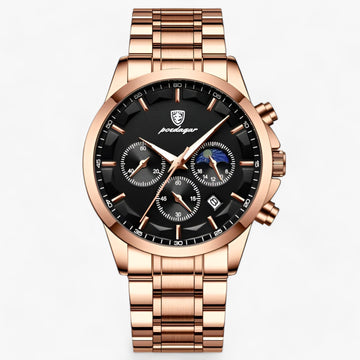 Montre de luxe pour homme - Élégance intemporelle - Précision suisse - Accessoire essentiel
