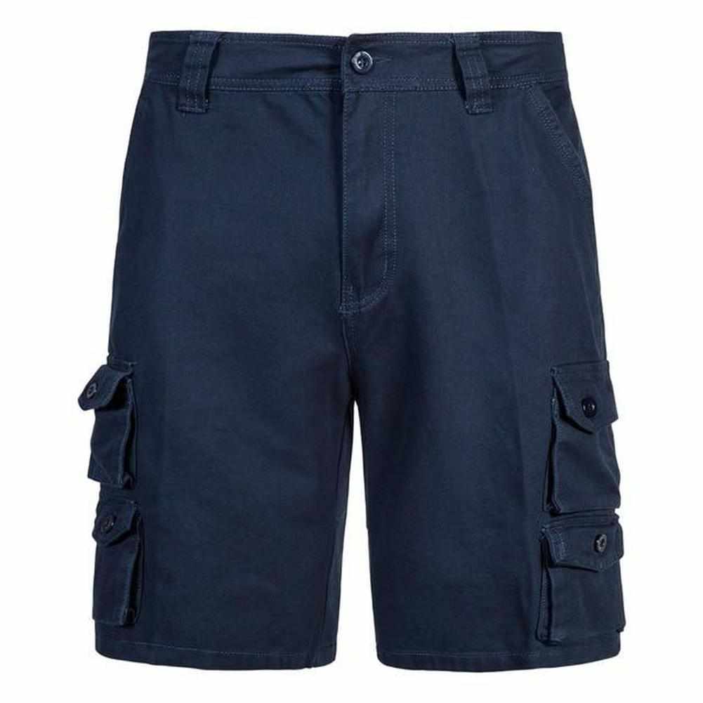 Hommes - Short cargo pour - Polyester Design multi-poches - Confortable style nocturne - Vêtements d'été polyvalents
