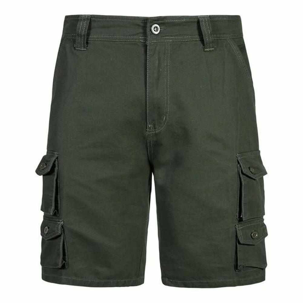 Hommes - Short cargo pour - Polyester Design multi-poches - Confortable style nocturne - Vêtements d'été polyvalents