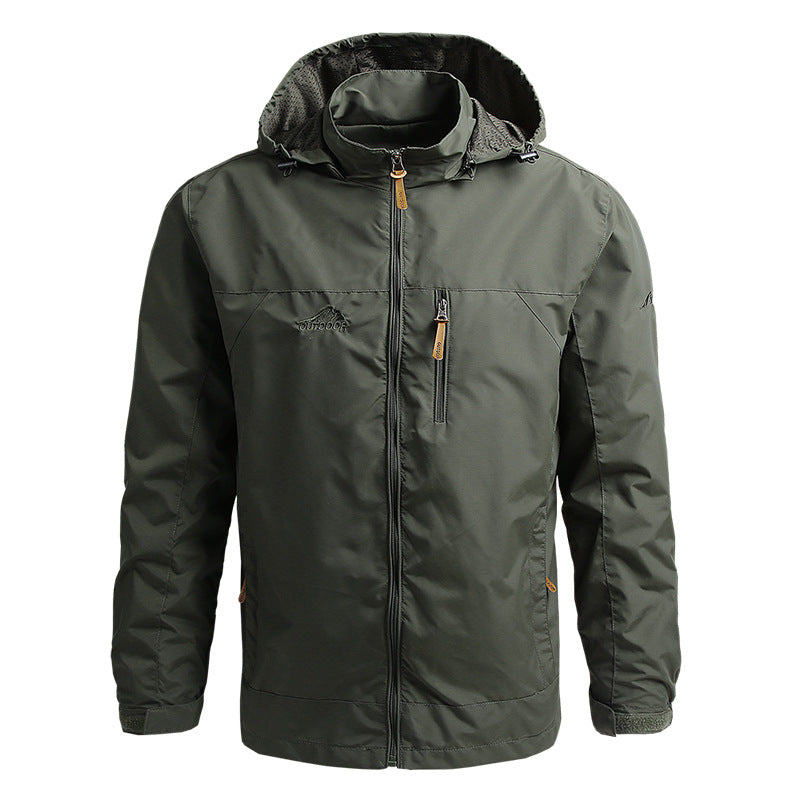 Veste softshell homme - Veste imperméable et respirante - Idéale pour les activités de plein air