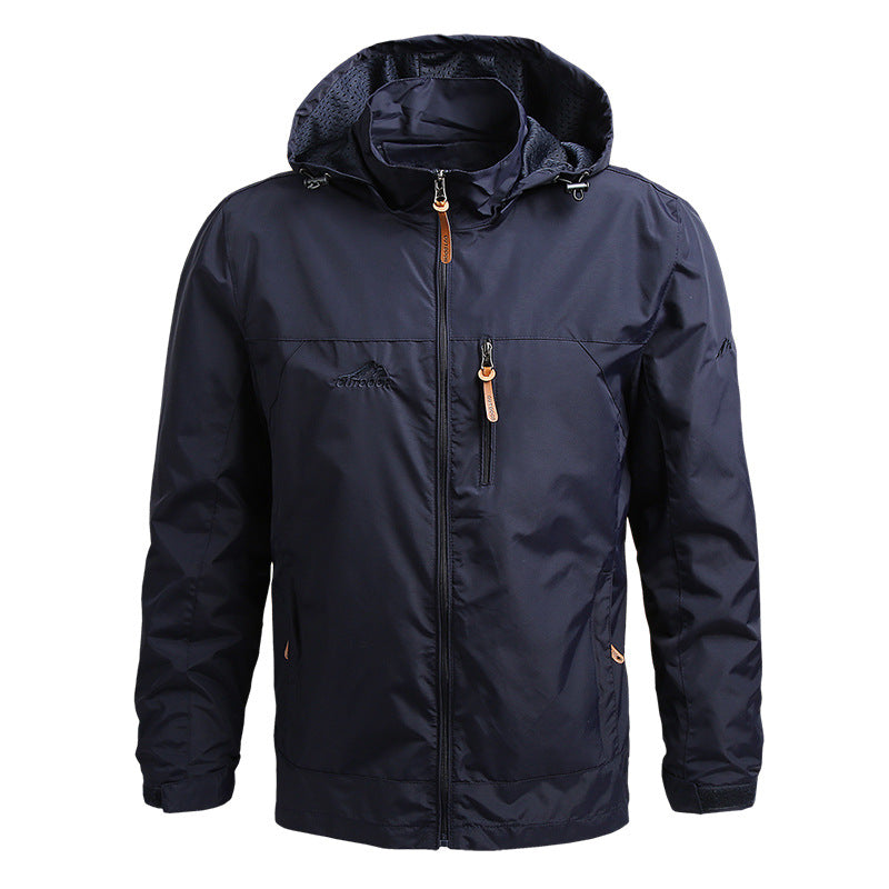 Veste softshell homme - Veste imperméable et respirante - Idéale pour les activités de plein air
