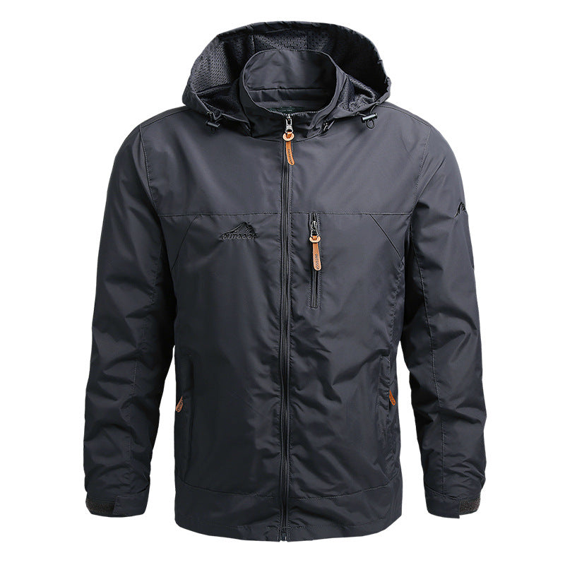 Veste softshell homme - Veste imperméable et respirante - Idéale pour les activités de plein air