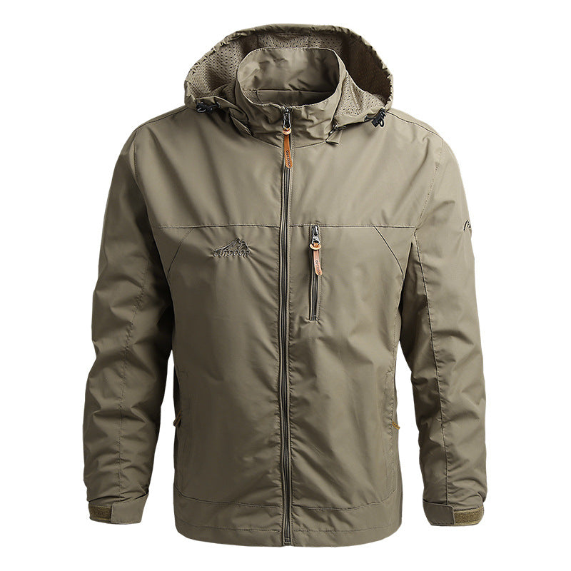 Veste softshell homme - Veste imperméable et respirante - Idéale pour les activités de plein air