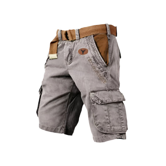 Hommes - Short cargo multifonctionnel - Tissu léger et pratique - Style décontracté