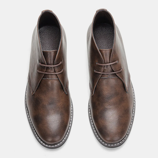 Hommes - Bottes en cuir - Bottines intemporelles élégantes - Chaussures tendance pour toutes les occasions
