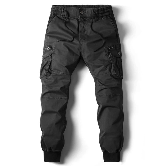 Hommes - Pantalon d'extérieur confortable - Poches pratiques, ceinture élastique - Idéal pour vos aventures en plein air