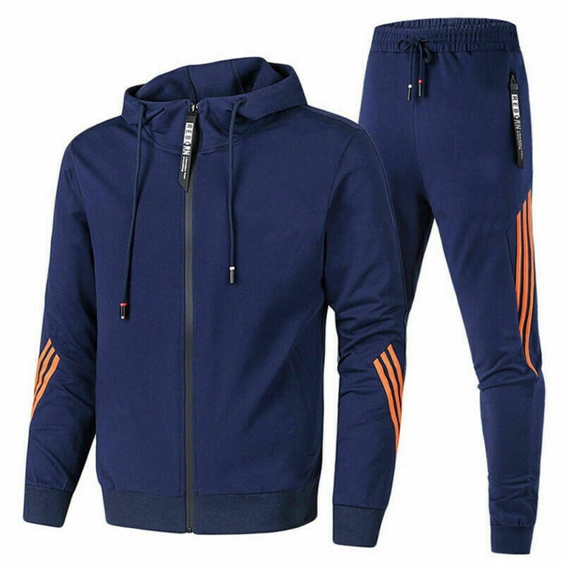 Homme - Survêtement Confortable - Matière Respirante - Idéal pour le Sport et les Loisirs - Élégant et Pratique