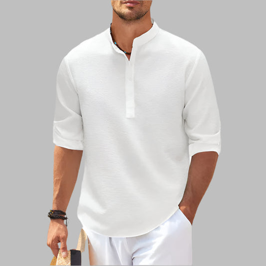 Hommes - Pull élégant - Tricot confortable - Mélange de coton et polyester - Parfait pour toutes les occasions