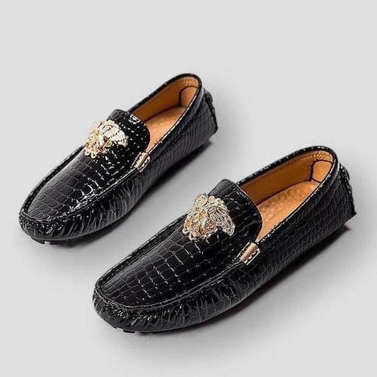 Hommes - Mocassins - Cuir - Style classique - Chaussures confortables à enfiler pour tous les jours