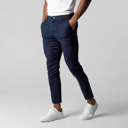 Hommes - Pantalon Extensible Confortable - Mélange de tissus durables - Pantalon Décontracté Idéal pour Quotidien