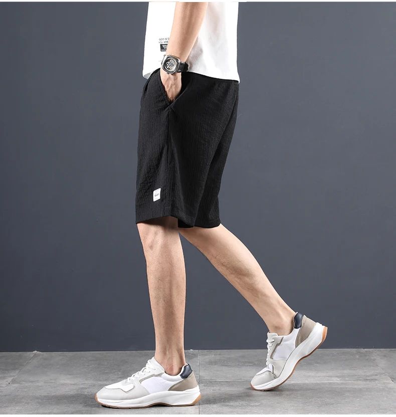 Hommes - Short - Lin léger et respirant - Style estival parfait pour un confort optimal