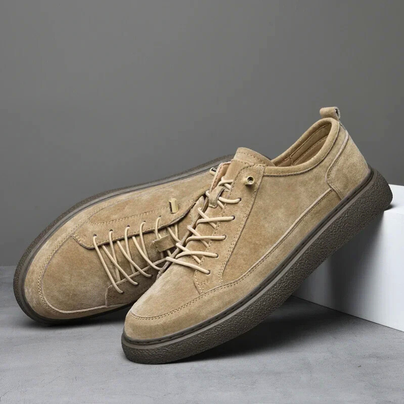 Hommes - Baskets en daim - Cuir - Chaussures décontractées élégantes et confortables pour un style raffiné