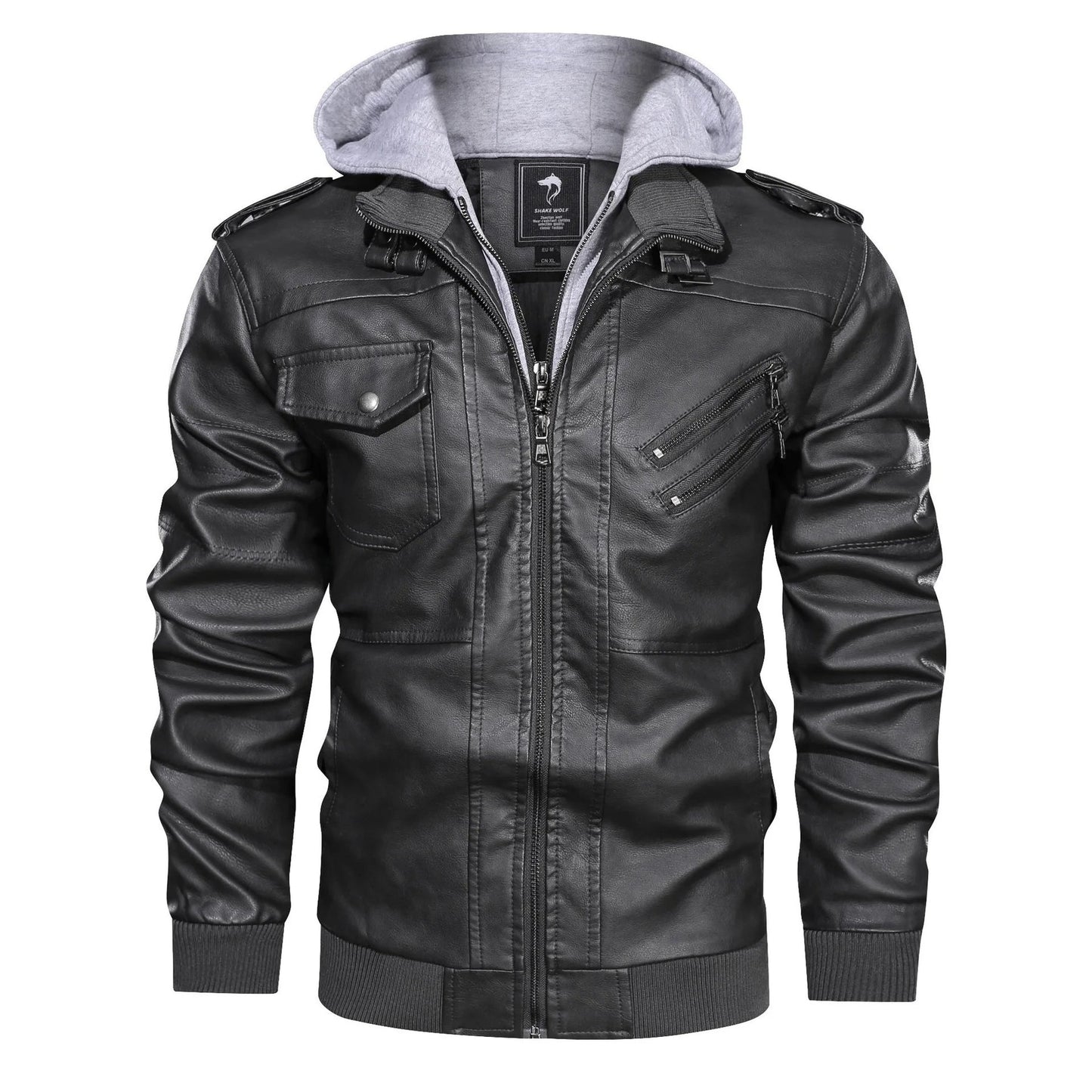 Hommes - Blouson bombardier décontracté à capuche - Multiples poches - Vêtement tendance pour un style urbain