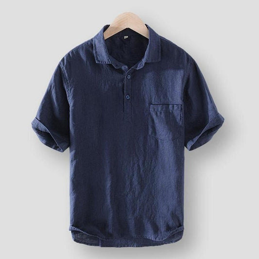Hommes - Chemise en lin Taranto - Élégante et confortable - Mode estivale