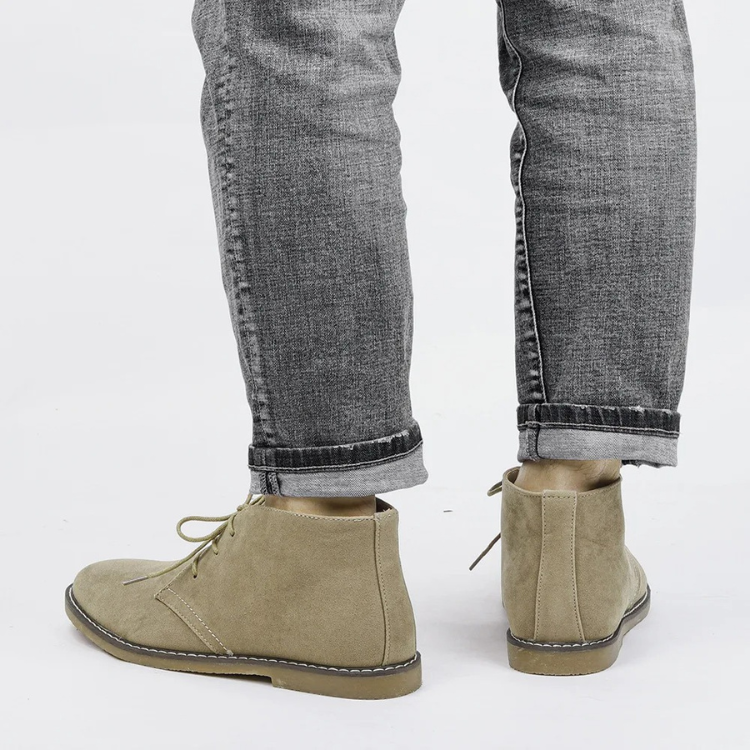 Hommes - Bottes en daim - Élégantes et confortables - Bottes élégantes pour hommes en daim
