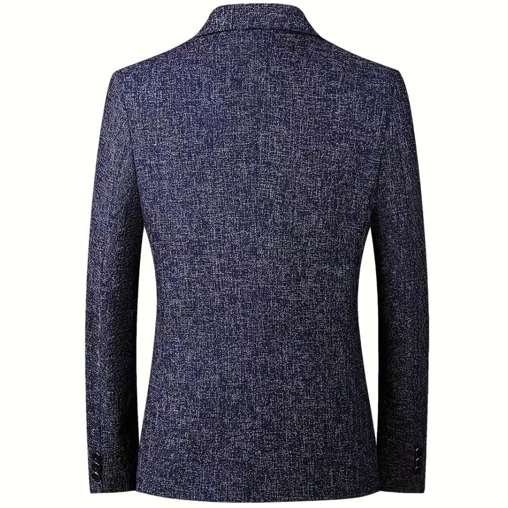 Hommes - Veste blazer élégante à boutonnage unique - Polyester - Costume polyvalent pour toutes les occasions