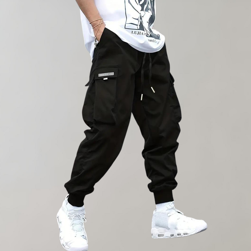 Homme - Pantalon cargo décontracté tendance - Coton Confortable et stylé - Idéal pour un look décontracté