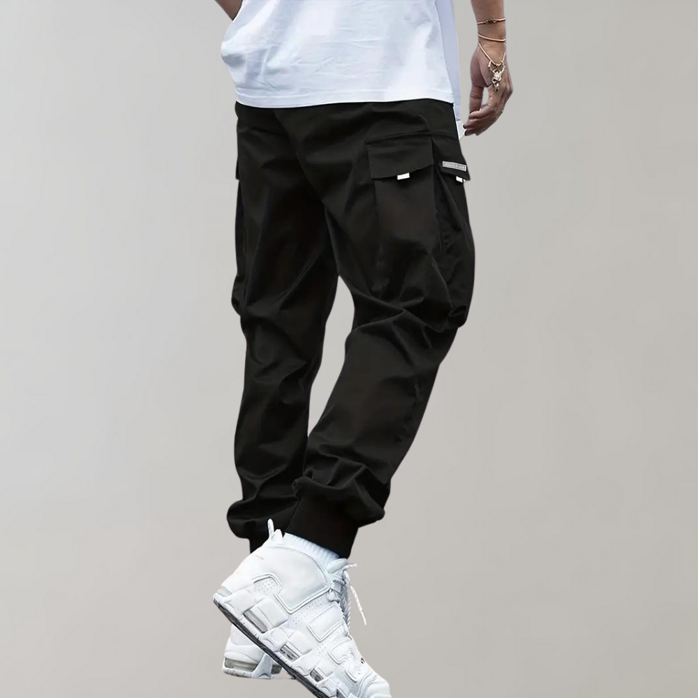 Homme - Pantalon cargo décontracté tendance - Coton Confortable et stylé - Idéal pour un look décontracté