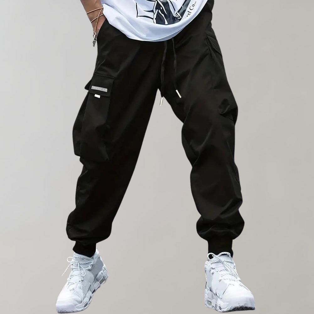 Homme - Pantalon cargo décontracté tendance - Coton Confortable et stylé - Idéal pour un look décontracté
