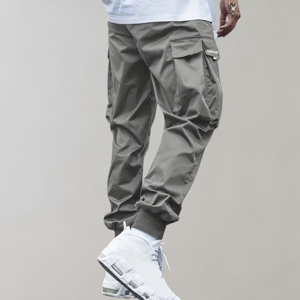 Homme - Pantalon cargo décontracté tendance - Coton Confortable et stylé - Idéal pour un look décontracté