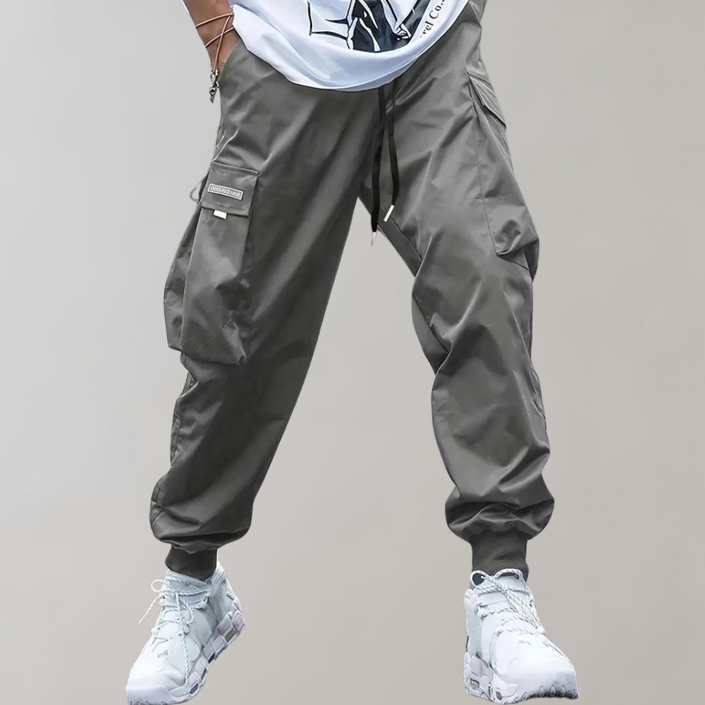 Homme - Pantalon cargo décontracté tendance - Coton Confortable et stylé - Idéal pour un look décontracté