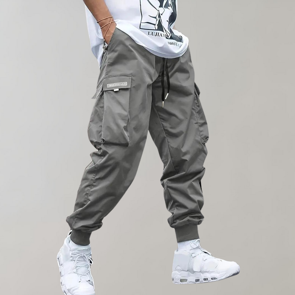 Homme - Pantalon cargo décontracté tendance - Coton Confortable et stylé - Idéal pour un look décontracté