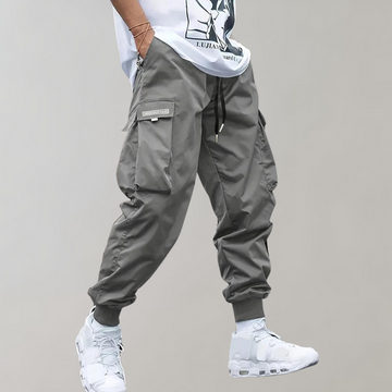 Homme - Pantalon cargo décontracté tendance - Coton Confortable et stylé - Idéal pour un look décontracté