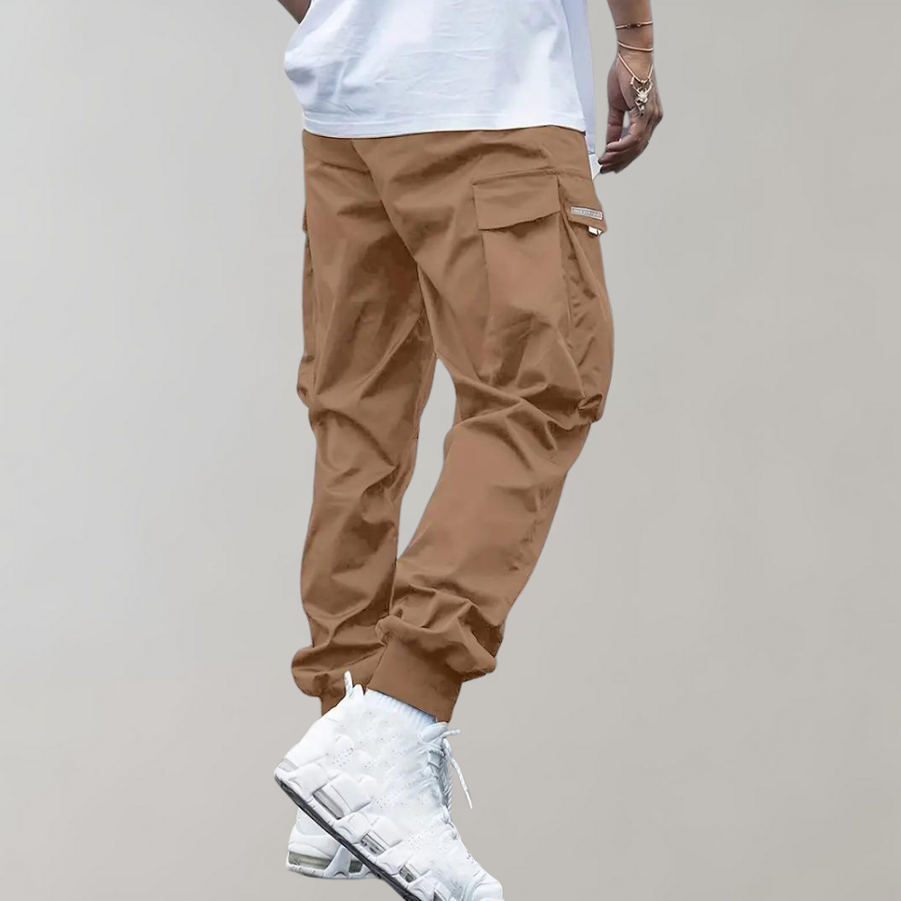 Homme - Pantalon cargo décontracté tendance - Coton Confortable et stylé - Idéal pour un look décontracté