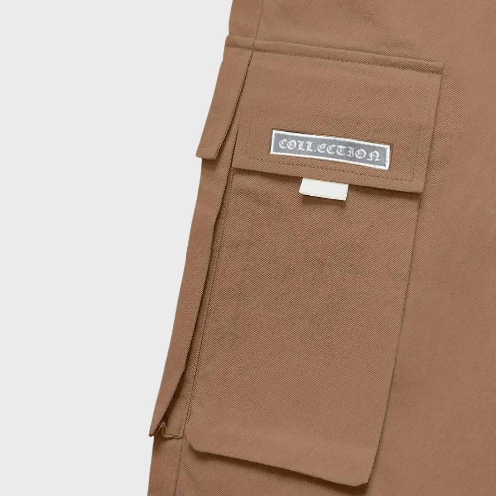 Homme - Pantalon cargo décontracté tendance - Coton Confortable et stylé - Idéal pour un look décontracté