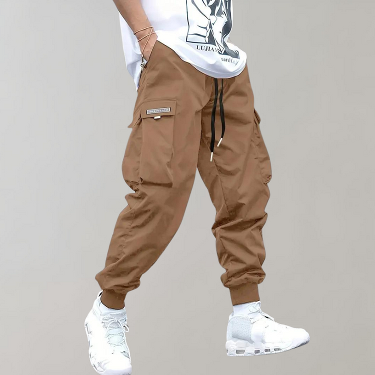 Homme - Pantalon cargo décontracté tendance - Coton Confortable et stylé - Idéal pour un look décontracté