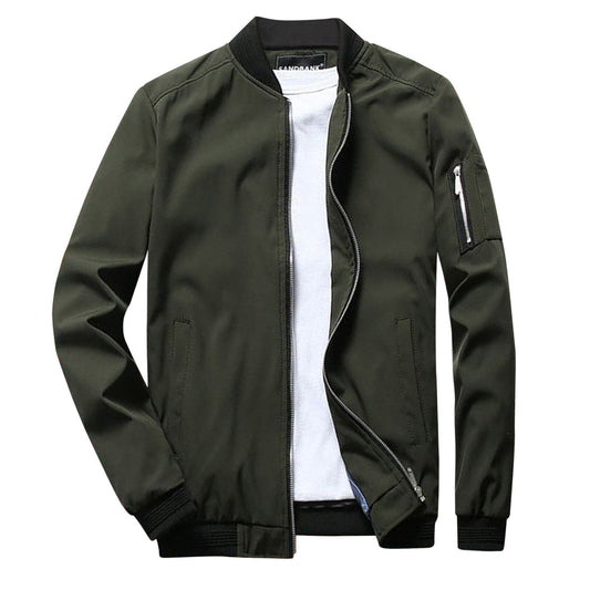 Hommes - Veste d'été légère et élégante - Polyester - Tendance courte pour le printemps/été - Mode masculine