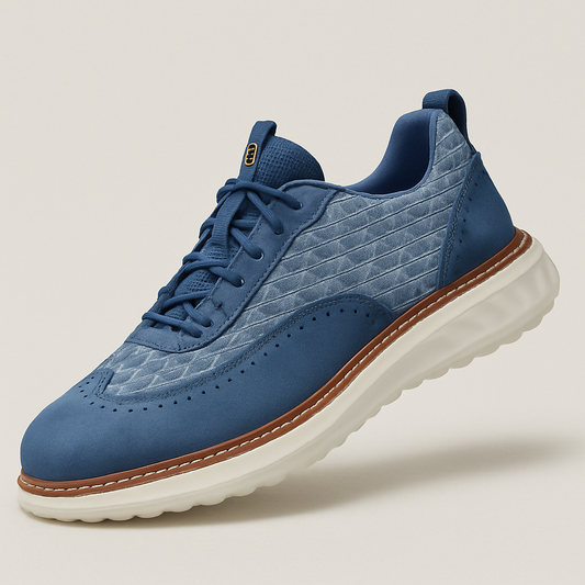 Hommes - Baskets - Cuir - Confortable et tendance - Chaussures décontractées stylées