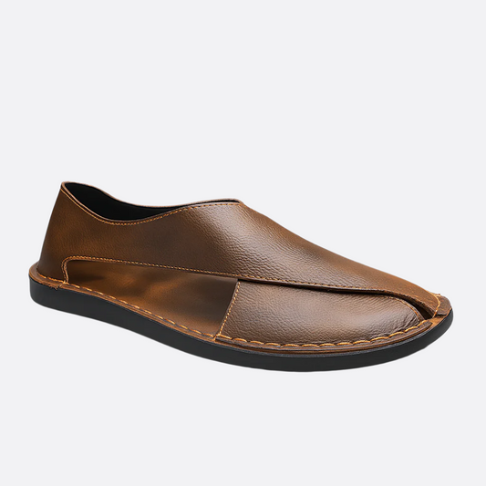 Hommes - Sandales - Cuir - Confortables et élégantes pour un usage quotidien - Chaussures tendance