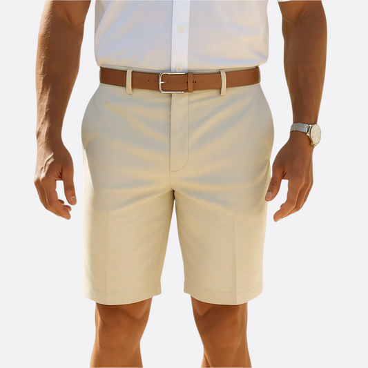 Hommes - Short d'été classique - Pantalon décontracté en coton respirant - Confort et style pour l'été