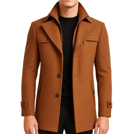 Hommes - Manteau d'hiver - Matériaux durables - Chaud, Confortable, Style Élégant - Veste Idéale pour les Jours Froids