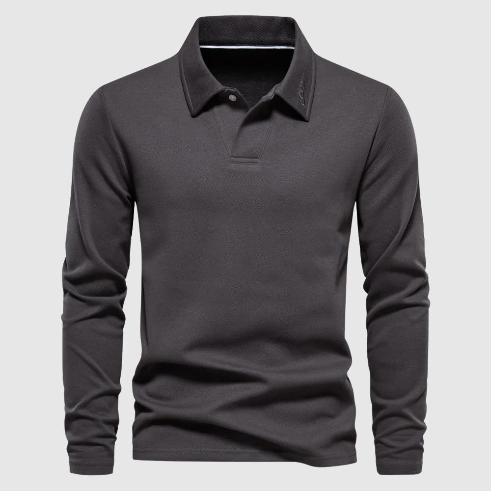 Hommes - Polo Classique - Coton Doux - Élégance Confortable pour un Style Décontracté