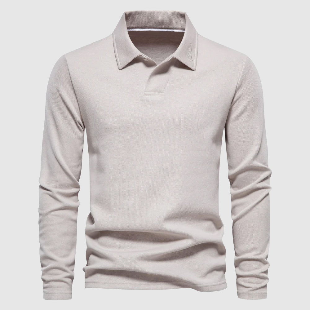 Hommes - Polo Classique - Coton Doux - Élégance Confortable pour un Style Décontracté