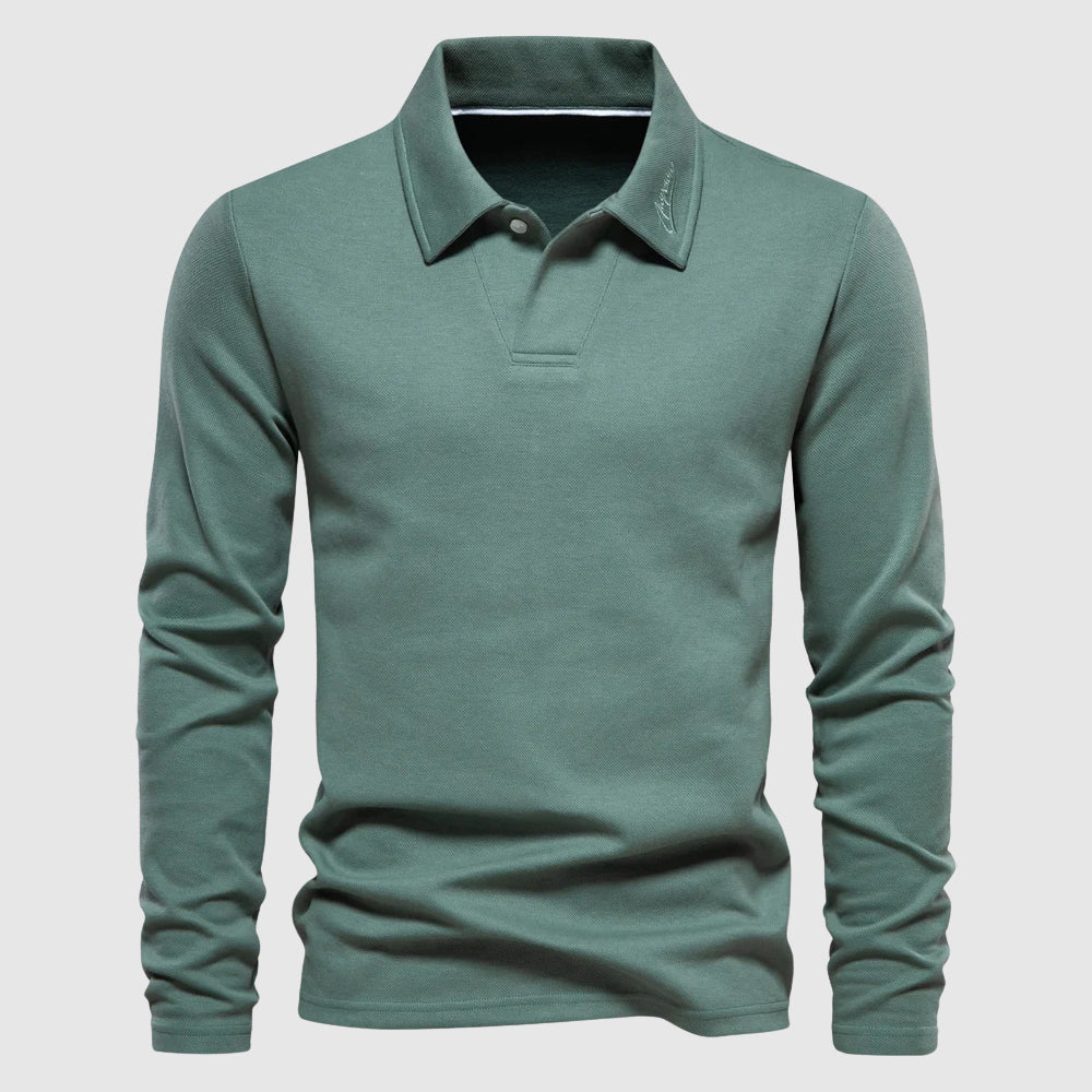 Hommes - Polo Classique - Coton Doux - Élégance Confortable pour un Style Décontracté
