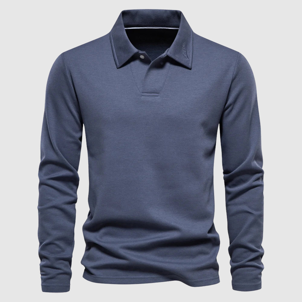 Hommes - Polo Classique - Coton Doux - Élégance Confortable pour un Style Décontracté