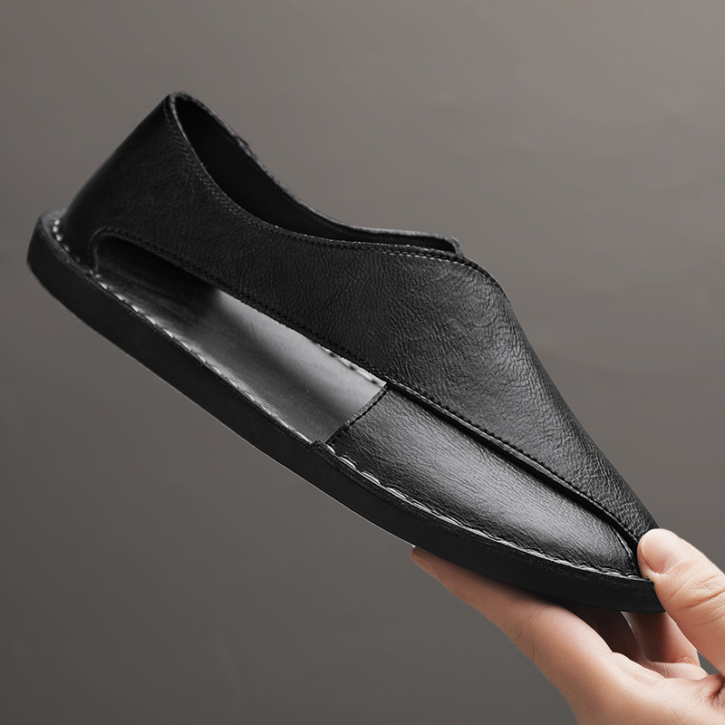 Hommes - Sandales - Cuir - Confortables et élégantes pour un usage quotidien - Chaussures tendance