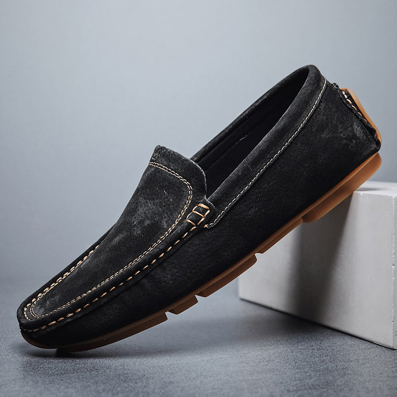 Hommes - Mocassins - Daim - Mocassins Coastline en daim élégants pour un confort stylé au quotidien