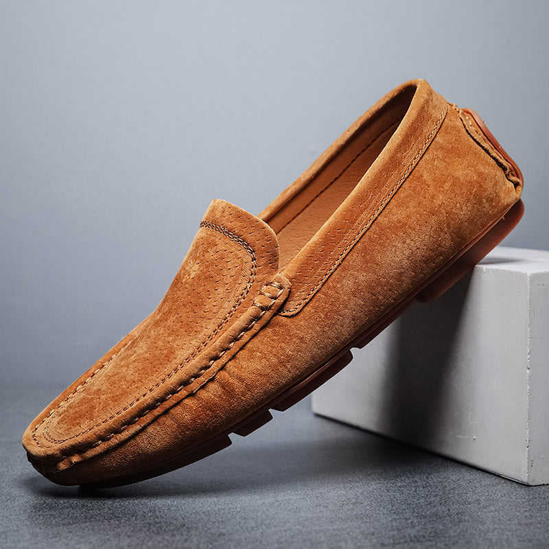 Hommes - Mocassins - Daim - Mocassins Coastline en daim élégants pour un confort stylé au quotidien
