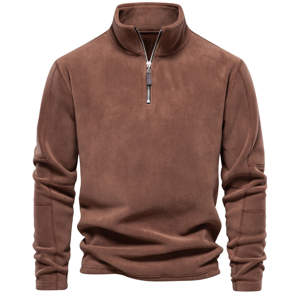 Hommes - Pull - Polaire douce - Confort chaud et élégant - Vêtements d'hiver stylés
